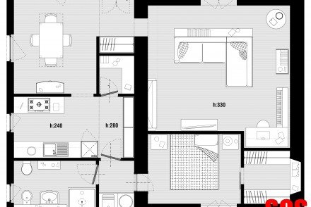 Disegnare piantina casa online. progetto di cucina capo architetto ... Progetti architettura on line