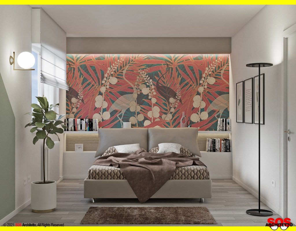 DECORARE LA PARETE DIETRO IL LETTO - SOS Architetto