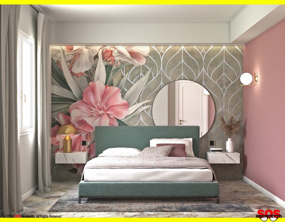 DECORARE LA PARETE DIETRO IL LETTO - SOS Architetto